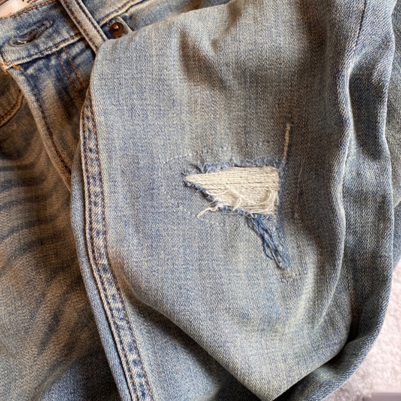 Abercrombie Boys Ultimate Stretch ripped super skinny jeans 15/16 slim pant NWT - Picture 10 of 12